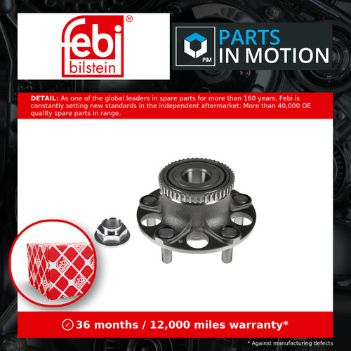 Wheel bearing kit - kit, fits